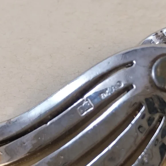Art Deco Silver Women's Jewelry Brooch - Picture 6 of 16